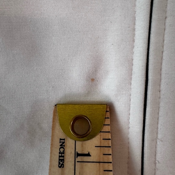 Motto style stretch white jacket - Picture 6 of 10